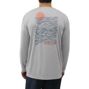 Reel Life Men's Long Sleeve UV Tee XL NWT